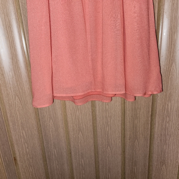 Chelsea & Violet Coral and Denim Embroidered Mini Sundress Size Medium - Picture 4 of 9